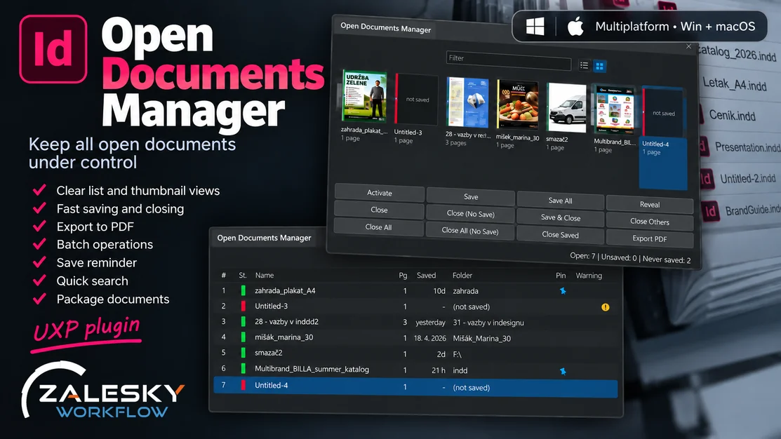 Open Documents Manager